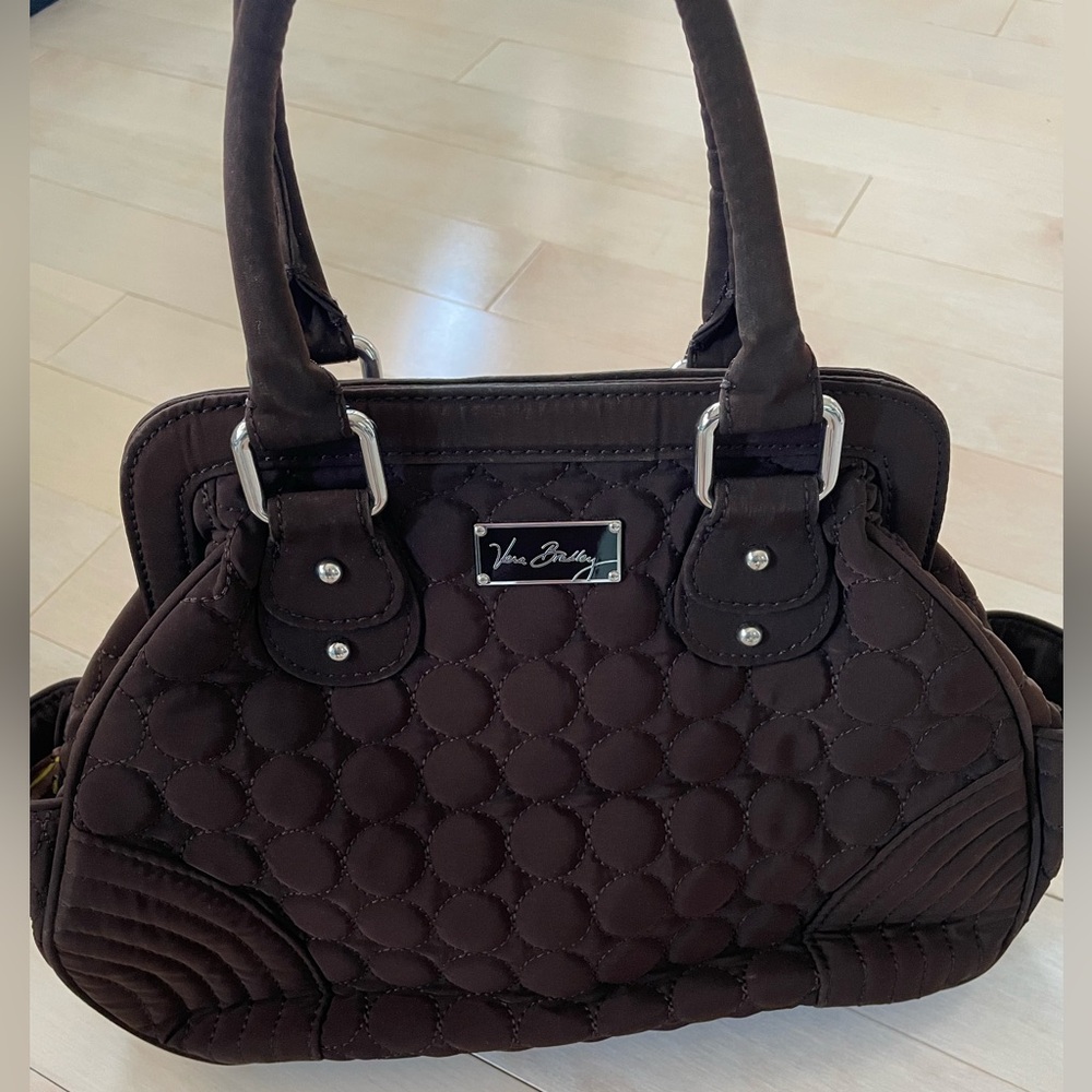 Vera Bradley Women's Quilted Brown Bag